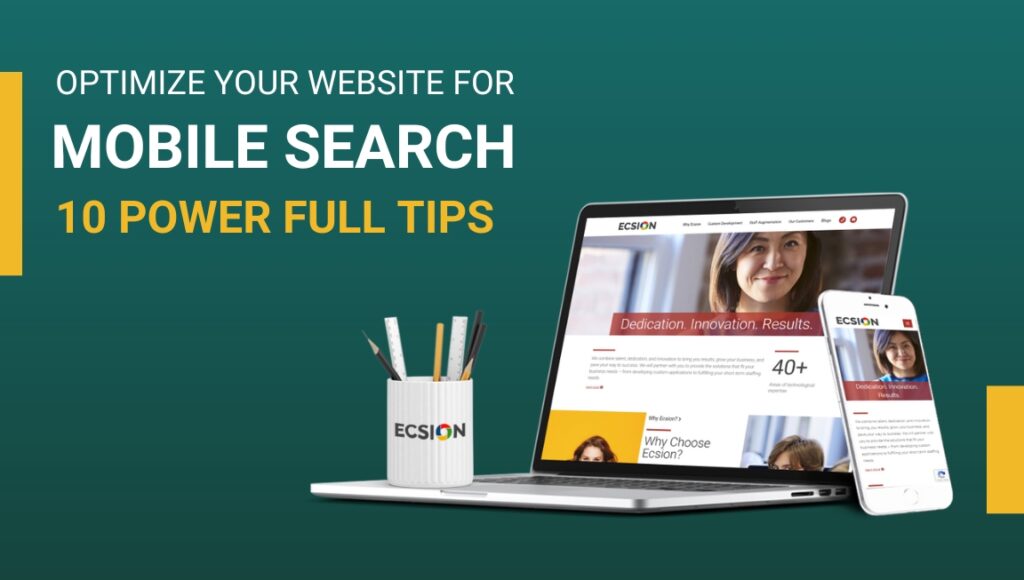 Optimize Your Website For Mobile Search