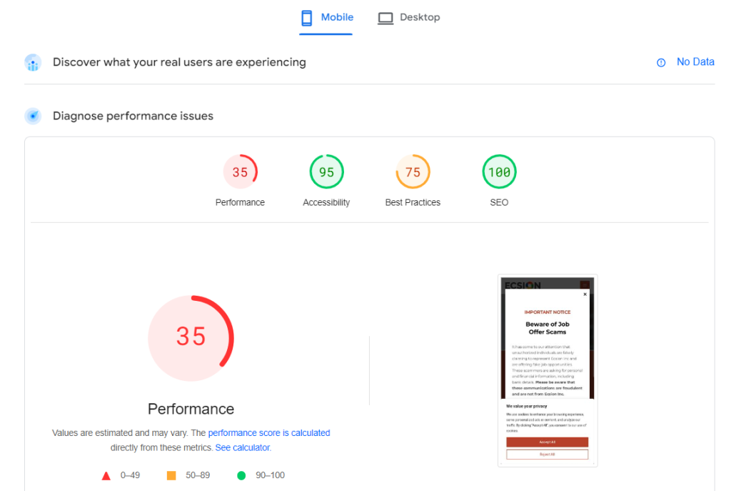 Mobile-First Indexing